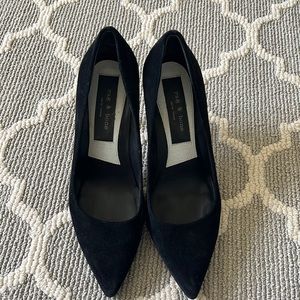 rag & bone Black Suede Pumps Sz 37